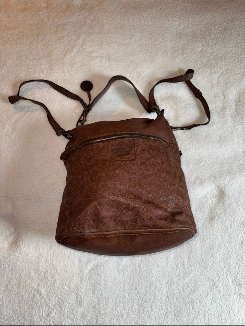 KOMPANERO Leather bag